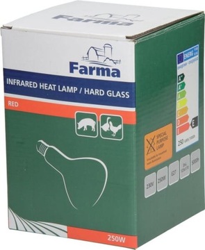 Инфракрасный обогреватель HardGlass Farma, 250 Вт