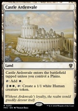 Castle Ardenvale - produkuje tokeny @@@@