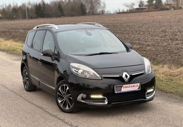 Renault Grand Scenic II Grand Scenic 2013 Energy dCi 130KM 2014 Renault Grand Scenic BOSE 7os Visio System PISEMNA GWARANCJA w cenie Tra, zdjęcie 4