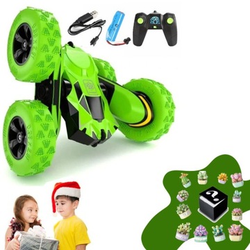 AUTO AKROBATA ZDALNIE STEROWANY SAMOCHÓD ATOM 360