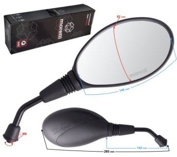 LUSTERKA R+L DO SKUTERA ORLANDO M8 Z HOMOLOGACJĄ