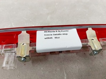 MAZDA 6 GJ KOMBI 3 SVĚTLO TŘETÍ STOPU W0645