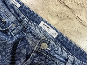 JACK&JONES LOOSE CHRIS Spodnie Męskie Jeans W31 L34 pas 88 cm stretch