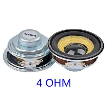AIYIMA 2Pc Mini Audio przenośny głośnik 52MM 4 8 Ohm 5W wodoodporny głośnik