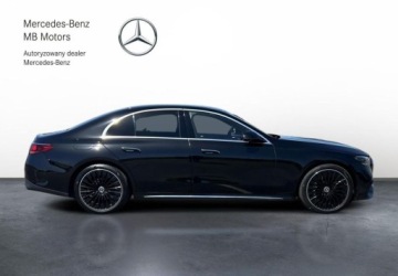 Mercedes Klasa E W214 Sedan 2.0 220d 197KM 2023 Mercedes-Benz Klasa E SalonPL 4Matic AMG Line Kamera 360 Hyperscreen Digit, zdjęcie 5