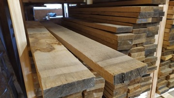AB Tarcica dębowa sucha, deski dąb 85x25x1100mm