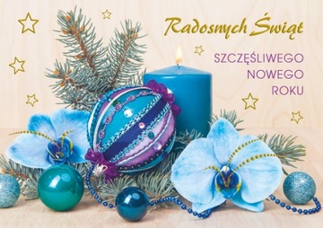 KARNET LAURKA ŚWIĘTA BOŻE NARODZENIE KOPERTA 237F