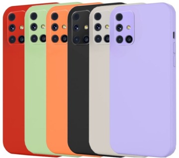 ЧЕХОЛ ДЛЯ SAMSUNG M31S СИЛИКОНОВЫЙ ЧЕХОЛ МЯГКИЙ + СТЕКЛО