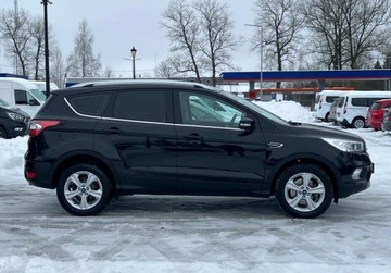 Ford Kuga II SUV Facelifting 2.0 TDCi 150KM 2019 Ford Kuga 2.0TDCI 150KM Xenon Led Klima Navi Pol Skora Parkasist PO OPLATA, zdjęcie 10