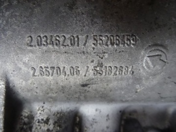 SAAB 93 VECTRA C FIAT CROMA ВПУСКНОЙ ПАТРУБОК 55206459
