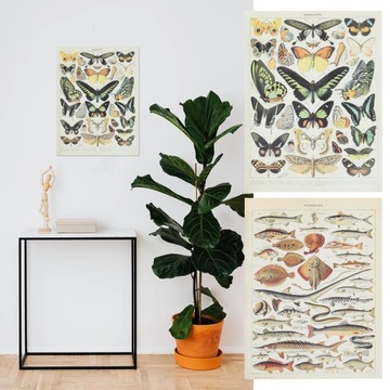 Сказочный декор для комнаты, подвесные картины «Океан», 2 шт.