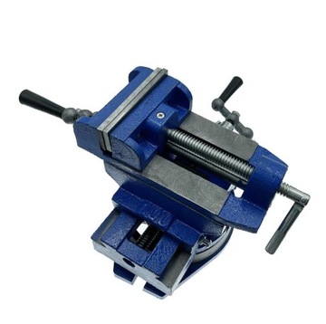 ДВУХОСНЫЕ КРЕСТОВЫЕ ТИСКИ 100 мм ПОВОРОТНЫЕ