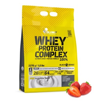 OLIMP WHEY PROTEIN COMPLEX 100% 2270g BIAŁKO SIŁA