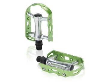 Педали на платформе XLC Ultralight PD-M15 зеленые MTB TREKKING ALUMINIUM