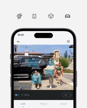DZWONEK BEZPRZEWODOWY KAMERA WIDEO DOMOFON 3MP 1296P DWUKIERUNKOWA ROZMOWA