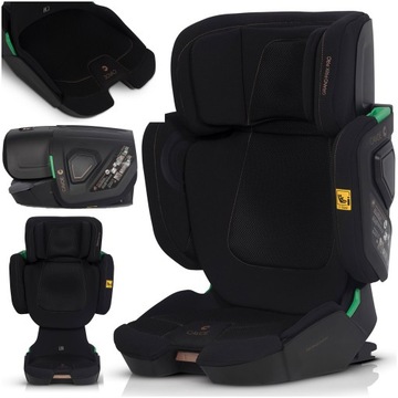 NOWOCZESNY FOTELIK SAMOCHODOWY ISOFIX i-SIZE 8x REGULACJA SKŁADANY 15-36KG