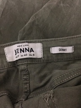 New Look Jenna skinny jeans dziury L *PWS34*
