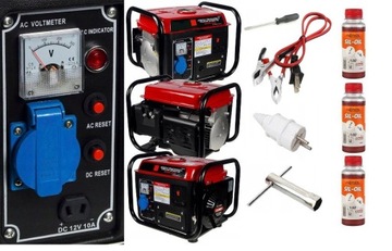 AGREGAT PRĄDOTWÓRCZY 1500W GENERATOR 2KM 230V 12V