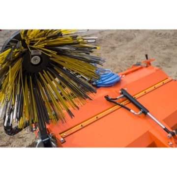 Подметальная машина для малых тракторов ZMW-150, привод от ВОМ, трехточечная навеска I/II