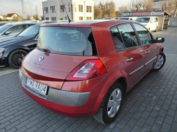 Renault Megane II 2004 Renault Megane Klimatronik Tempomat Elektryka 1.6 Benzyna 113KM, zdjęcie 6