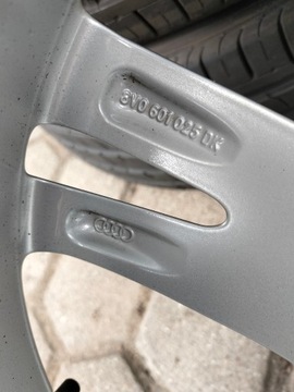 4× DISK HLINÍK AUDI OE 6.5" X 17" 5X112 ET 43