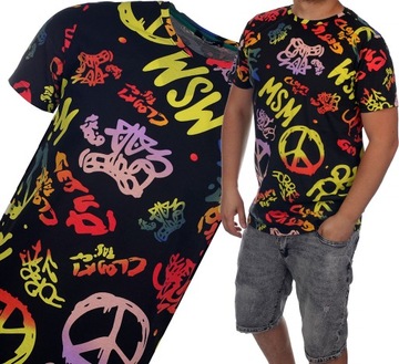 T-SHIRT MĘSKI KOSZULKA NADRUK TS2250_M
