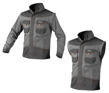 BLUZA ROBOCZA 2w1 100% COTTON NEO S/48