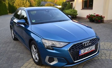 Audi A3 8Y 2023 Audi A3 35 TDI 2.0 150KM Sportback VirtualCokpit B&amp;O Navi Webasto SerwisASO, zdjęcie 3