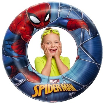 DUŻE KOŁO KÓŁKO DO PŁYWANIA DLA DZIECI BESTWAY 98003 SPIDERMAN MARVEL 56cm