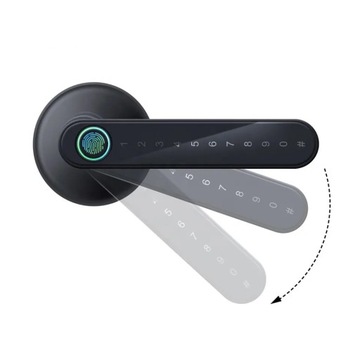 ЭЛЕКТРОННАЯ РУЧКА ДВЕРНОГО ЗАМКА С ПРИНТОМ + PIN-код