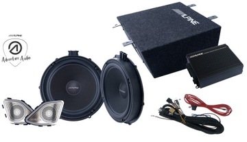 ALPINE SPC-108T6 + SPC-D84AT6: Zestaw audio do VW T6