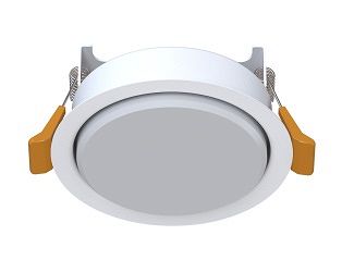 Lampa podtynkowa wpust oczko UNO S biała