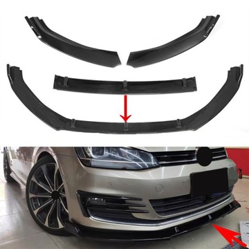 DOKŁADKA SPOILER ZDERZAKA VW Golf MK7 MK7.5 14-17