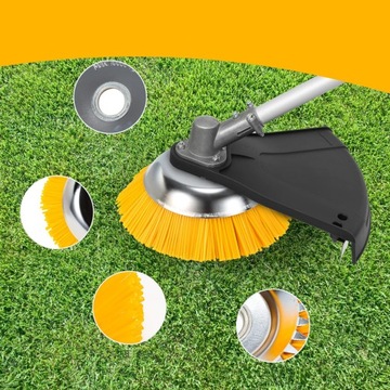 НЕЙЛОНОВАЯ НАСАДКА ДЛЯ ОБРЕЗКИ ТРАВЫ УНИВЕРСАЛЬНАЯ НАСАДКА ДЛЯ СТРОИТЕЛЬКИ 200 ММ