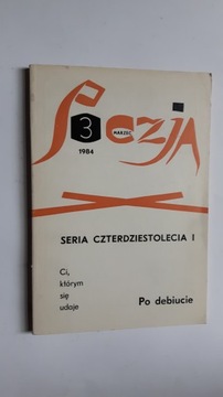 POEZJA 3/1984 Seria czterdziestolecia I