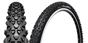 OPONA Continental Traffic 26x1.9 cz drut