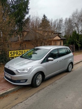 Ford C-MAX II Minivan 1.0 EcoBoost 125KM 2015 Ford Grand C - Max, idealny, serwisowany, niski przebieg 1.0TSI, 125 KM, zdjęcie 1
