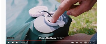 НАДУВНОЙ МАТРАС с самонадувающимся насосом AEROGOGO.