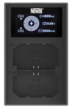 Двухканальное зарядное устройство Newell FDL-USB-C для аккумуляторов Sony NP-FZ100