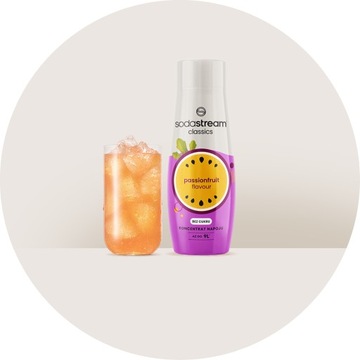 SODASTREAM PASSIONFRUIT ZERO Маракуйя СИРОП КОНЦЕНТРАТ 9Л НАПИТОК С 440МЛ