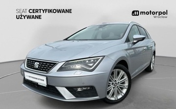 Seat Leon III ST Facelifting 1.5 EcoTSI 150KM 2019 Seat Leon Xcellence, Gwarancja Producenta, Fak...