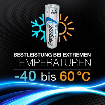 4 литиевых аккумулятора ENERGIZER Ultimate LR03 AAA R3 L92 1,5 В