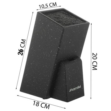 ПОДСТАВКА ДЛЯ НОЖЕЙ УНИВЕРСАЛЬНАЯ KAMILLE Utensils