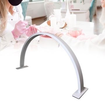 Настольная лампа для ногтей Half Moon 20 Вт Профессиональная светодиодная лампа для ногтей Nail Tech, белый