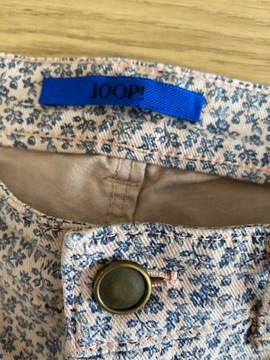 JOOP! wygodne jeansy w kwiatki / 34 xs / 7532