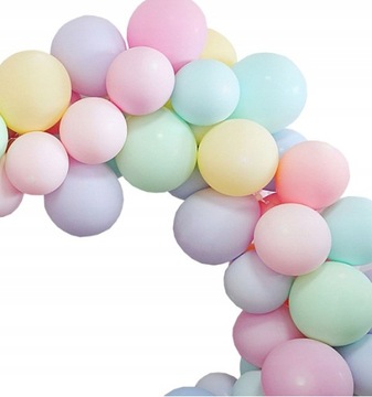 Balony Pastelowe na urodziny Party