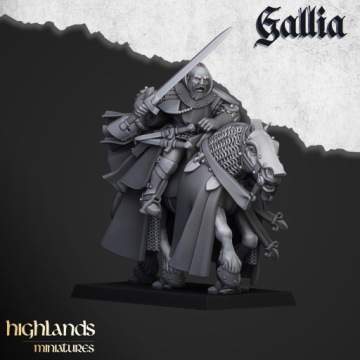 Questing Knights - Highlands Miniatures - 10 моделей
