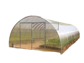 SZKLARNIA z poliwęglanu 4mm TUNEL 4x6m profil 40x20