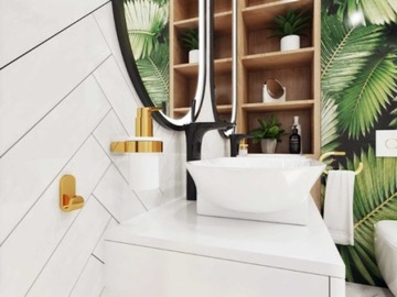 Дозатор для мыла Bisk NATURA GOLD 05850
