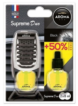 Odświeżacz Powietrza ZAPACH Samochodowy Aroma BLACK W Kratkę Nawiewu